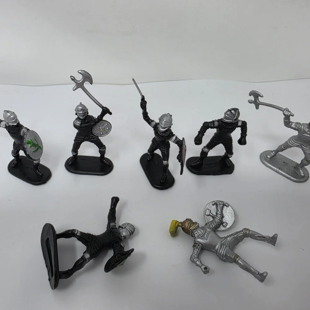 Toy Major Trading Co Medieval Lot of  7